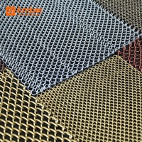 Rideau en maille métallique décorative en acier inoxydable pour hôtel/restaurant/maison