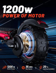 Patinete Eléctrico J11MAX Ciudad Almacén UE, 1200W, Suspensión Completa, 18Ah, Plegable, Scooter de Movilidad para Adultos - Product Image 3