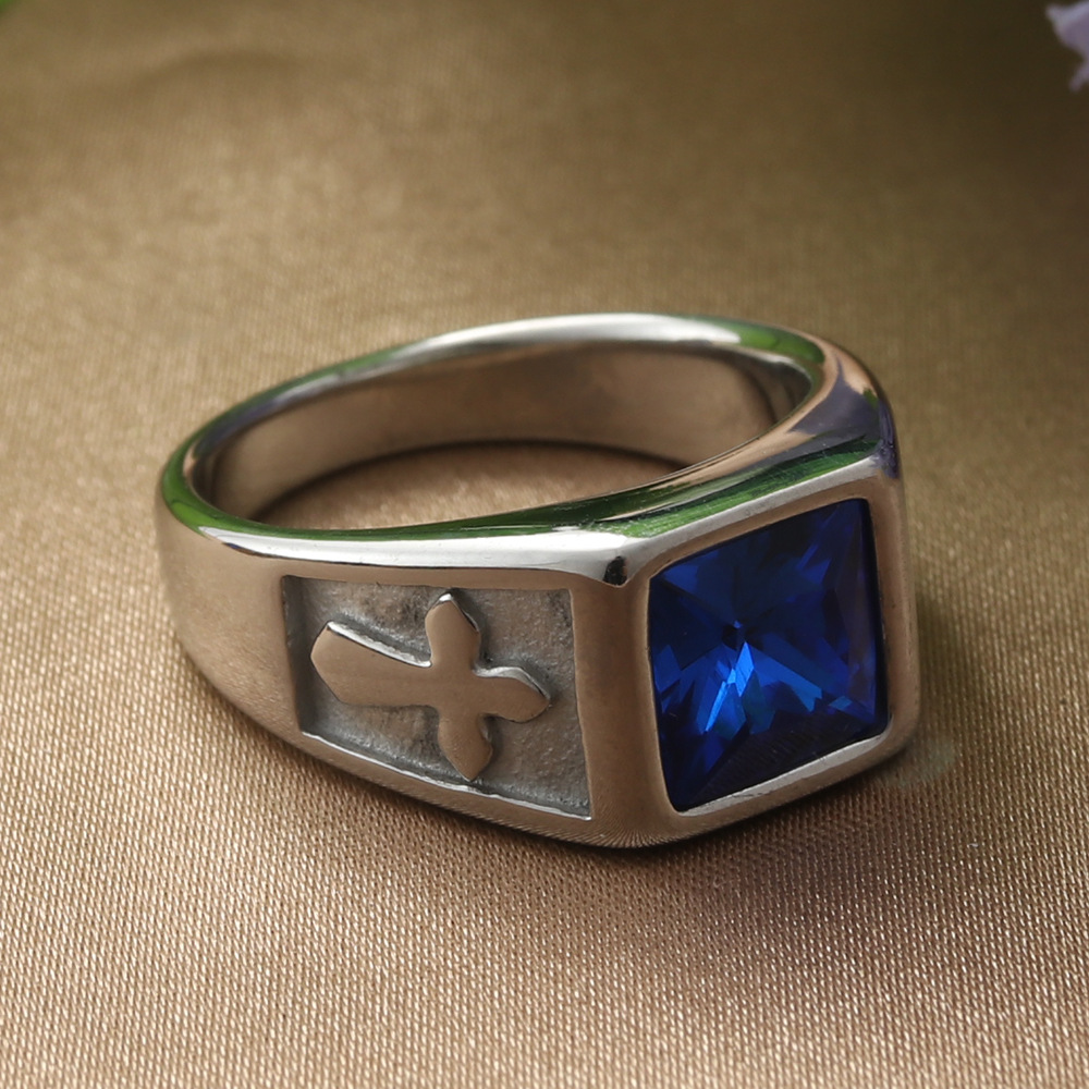 Steel Blue Stone