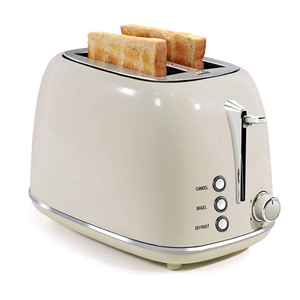 <span class=keywords><strong>Grille</strong></span>-<span class=keywords><strong>pain</strong></span> <span class=keywords><strong>noir</strong></span> en acier inoxydable au design rétro avec fente pour bagel, <span class=keywords><strong>grille</strong></span>-<span class=keywords><strong>pain</strong></span> pop-up extra large - Product Image 3