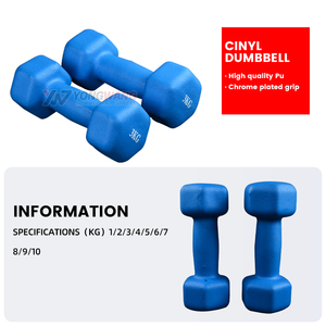 <span class=keywords><strong>YONG</strong></span> <span class=keywords><strong>WANG</strong></span> Fitness Equipment dame haltère Ventes d'usine PU Haltère pour la musculation Fitness haltère pour les femmes - Product Image 3