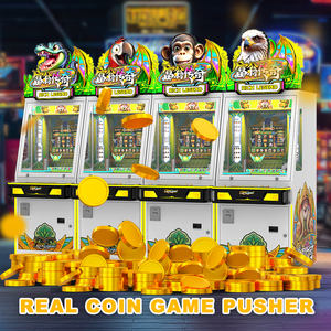 Machine de jeu d'arcade à jetons à monnayeur, style plateforme à pousser, avec récompense de gros prix - Product Image 2