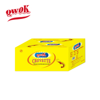 Cube d'assaisonnement à saveur de crevettes fraîches de marque HALAL QWOK Cube de bouillon d'assaisonnement d'épices mélangées