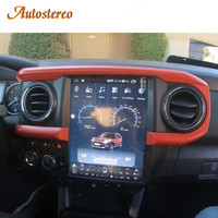 Autoradio Android 10 64G 13 pouces avec écran Tesla pour Toyota Tacoma 2016-2021, navigation GPS, lecteur multimédia, radio, musique