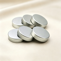 Tapa de rosca R3 plateada de 38 mm 38-400 Unishell para botella de suplementos