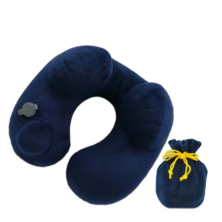 Многофункциональная надувная подушка для путешествий, надувная U-образная подушка