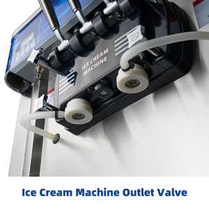 Macchina per Gelato Soft a 3 Gusti/Macchina per la Produzione di Gelato/Macchina per Yogurt Gelato con Certificazione CE - Product Image 2