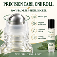 Huile Capillaire Bio Magibely Root Revival pour la Croissance des Cheveux et le Soin du Cuir Chevelu, Roll-On Naturel au Romarin et au Ricin, Marque Privée Disponible