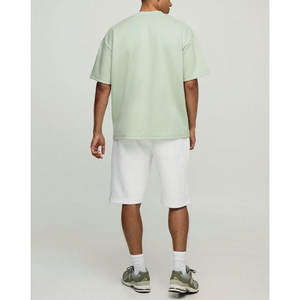 เสื้อยืดผู้ชายผ้าฝ้าย100% แบบสวมหัวเสื้อยืดสำหรับผู้ชายดีไซน์ลายสตรีทคุณภาพระดับพรีเมียม - Product Image 3