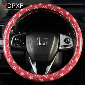 Nuovo modello antiscivolo che assorbe il sudore Versatile per tutte le stagioni di lussuosa copertura del volante per auto - Product Image 6