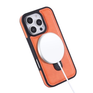 เคสโทรศัพท์แม่เหล็กหรูหราแบบมองไม่เห็นตัวยึดสำหรับ <span class=keywords><strong>iPhone</strong></span> 17 16 15 14 13 12 Pro Max <span class=keywords><strong>PLUS</strong></span> - Product Image 3