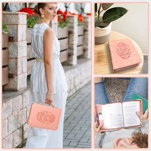 Muestra gratuita: Librería con funda para Biblia en oferta, bolsa protectora para Biblia con bolsillo frontal y asa. - Product Image 5