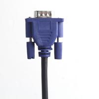 Câble VGA vers VGA SIPU 1m, paire torsadée avec gaine en PVC et blindage en feuille pour ordinateur