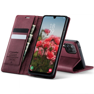 Caseme 033 Series Phone Wallet para Samsung Galaxy A13/A04/A04S/M13 5G tarjetero soporte cubierta abatible de alta calidad - Product Image 5