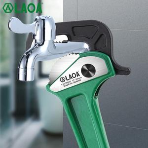 Laoa คีมปากนกแก้วแบบอเนกประสงค์ประแจท่อน้ำอลูมิเนียมเฟืองอเนกประสงค์คีมปากคีบประแจ CR-V หัวสวยงาม - Product Image 4