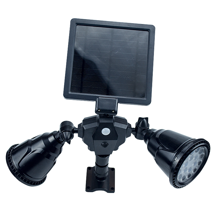 Светодиодный настенный светильник Oteshen на солнечной батарее с датчиком движения, водонепроницаемый садовый светильник с датчиком движения IP65