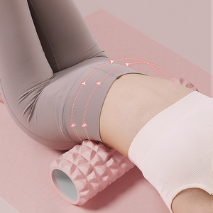Rouleau de Massage Personnalisable Longueur 45cm Rouleau de Forme de Yoga Rouleaux en Mousse pour Colonne de Massage de Yoga - Product Image 5