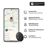 Mini traceur GPS intelligent 2026 avec écran OLED, contrôle par application de navigation GPS, en plastique, anti-perte, pour clés de voiture et sacs