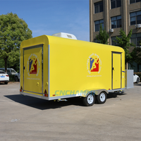 Camion de restauration mobile Chammp entièrement équipé en acier inoxydable, personnalisé, avec des caractéristiques résistantes à la rouille