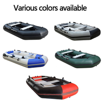 Bateau gonflable multi-personnes de 1,75 à 3,3 m pour la pêche et le sauvetage, mini-bateaux gonflables en PVC