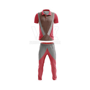Professional Customized High Quality Light Weight Sports Wear Half Sleeves Polyester Material <b>Cricket</b> Uniform - Product Image 1