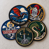 Patchs brodés APEX, patch personnalisé avec logo de marque, motif, à coudre ou à repasser, patch brodé de haute densité pour vêtements et chapeaux