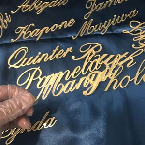 Nomi per Tavoli Personalizzati in Acrilico, Idee Uniche e di Lusso, Display Creativi per Eventi e Casa - Product Image 5