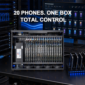 Boîtier de Farming de Téléphones 1000 Unités, Double Système iOS Android, Carte Mère Mobile, USB OTG, Emplacement <span class=keywords><strong>SIM</strong></span>, Script de Streaming, Vente en Gros - Product Image 1