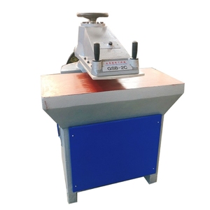 Máquina troqueladora hidráulica de brazo oscilante pequeña para calzado, mascarillas, guantes de cuero, bolsas de tela, componentes de motor de juguetes - Product Image 1