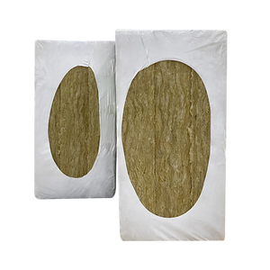 Panneau de laine de roche classe A ASTM E84, résistant au feu, <span class=keywords><strong>isolation</strong></span> acoustique et ignifuge pour bâtiments, livraison directe usine pour l'exportation - Product Image 2