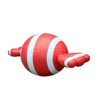 Bonbons géants gonflables hermétiques pour la décoration de Noël