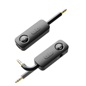 HG Bluetooth 5.3 Émetteur-récepteur pour <span class=keywords><strong>TV</strong></span> 3.5mm <span class=keywords><strong>Jack</strong></span> Adaptateur AUX pour avion Faible latence pour haut-parleur/téléphone - Product Image 4