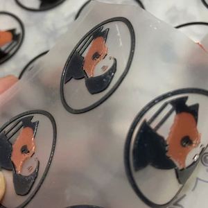 Label Printing T-shirt Printer Garment Heat <b>Transfer</b> <b>Sticker</b> Screen Football Shoes Working Shoes Iron Factory Wholesale Silicone - Product Image 2