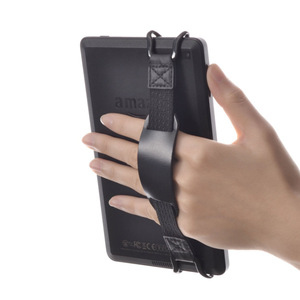 Elastic band <b>tablet</b> <b>stand</b>, anti-slip elastic back support, one-handed operation, drop-proof strap, customizable. - Product Image 3