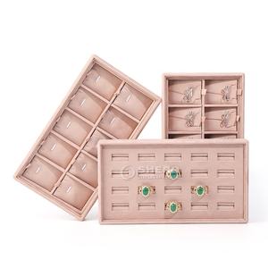 Shero Middle Size Velvet Jewelry Rings <b>Earrings</b> Display Tray Organizer <b>Holder</b> - Product Image 4