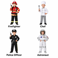 Ensemble de costumes de carrière personnalisés de haute qualité, pompier, chef, médecin, infirmière, jeu de rôle, déguisement, uniforme, OEM, ODM, marque privée