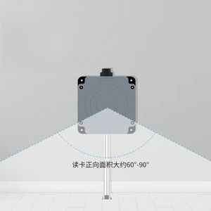 เครื่องอ่าน RFID อุตสาหกรรมพร้อมอินเทอร์เฟซโมดบัสสำหรับ PLC, การระบุความถี่วิทยุ UHF ความถี่สูงพิเศษ, ระบบระบุความถี่วิทยุ UHF แบบรวม 915M - Product Image 3