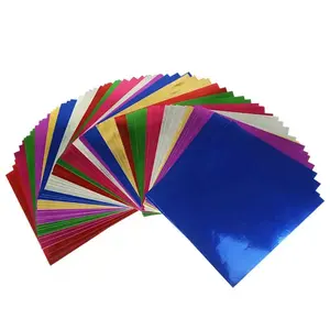 Colorful Craft Metallized Paperboard A4 250GSM Metallic Cardboard for Offset Printing