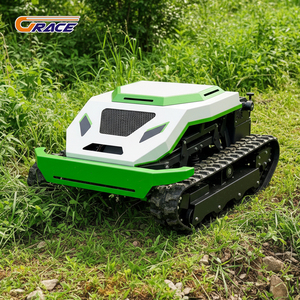 Free Shipping CE EPA Approved All Terrain RC Grass Cutter Garden Crawler Remote Control Robot Lawn Mower - Product Image 1