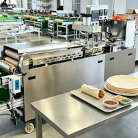 Nouvelle machine à faire des tortillas et four sur mesure pour la fabrication de roti et de tortillas