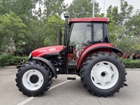 Tracteur agricole YTO 95hp tracteur agricole 4X4 YTO-EX954 tracteur à roues agricole avec chargeur frontal certificat COC tracteur agricole