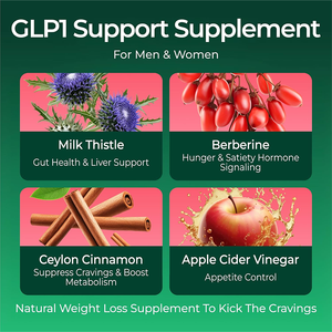 Rosebest – Complément de perte de poids sans sucre à la berbérine de qualité supérieure avec chardon-Marie, cannelle et vinaigre de cidre pour stimuler le métabolisme - Product Image 2