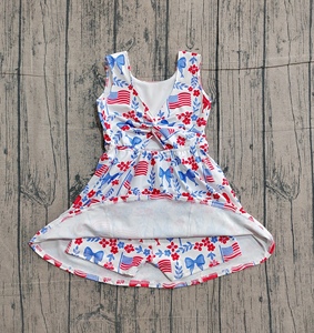 GSSO2980 Conjunto de ropa infantil personalizado con estampado de conejo de Pascua para niña activa, conjunto de manga voladora para niña, venta al por mayor - Product Image 6