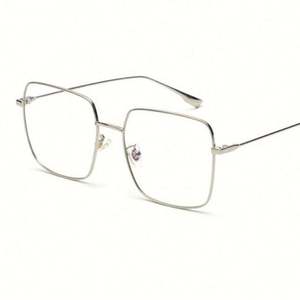 Gafas de Lectura y Ordenador con Montura Metálica Delgada Cuadrada Grande 2019, Gafas de Gran Tamaño con Protección Anti Luz Azul - Product Image 5
