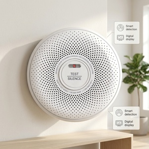 Détecteur <span class=keywords><strong>de</strong></span> <span class=keywords><strong>fumée</strong></span> à piles MIRUO MIRUO882, capteurs électrochimiques <span class=keywords><strong>et</strong></span> photoélectriques, alarme 85 dB - Product Image 1