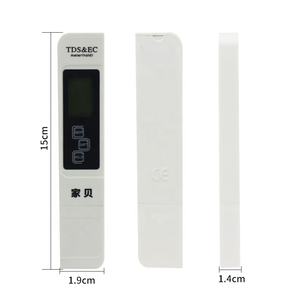 เครื่องทดสอบคุณภาพน้ำแบบดิจิตอล TDS <span class=keywords><strong>EC</strong></span> <span class=keywords><strong>Meter</strong></span> Range 0-9990เครื่องวัดอุณหภูมิความบริสุทธิ์ของน้ำแบบมัลติฟังก์ชั่น - Product Image 3
