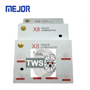 Mới Nhất Smartwatch <span class=keywords><strong>Pro</strong></span> Max Phù Hợp Với Không Dây Đồng Hồ 7in1 Hộp Ddp Powerbank Bộ Quà Tặng Cộng Với Thông Minh Đồng Hồ X8 - Product Image 3