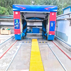 Système de lavage de voiture électrique automatique tout-en-un avec brosse, structure en acier inoxydable, pour voitures/SUV/MPV, mouvement alternatif 2200W - Product Image 4
