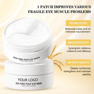 Patchs Hydrogel pour les <span class=keywords><strong>Yeux</strong></span> au Riz avec Logo, Pot de 60 Pièces, Masque <span class=keywords><strong>Anti</strong></span>-Rides Sous les <span class=keywords><strong>Yeux</strong></span> pour Cernes et Poches, Hydratant, Marque Privée - Product Image 4