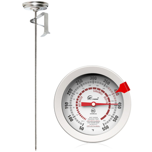 12 "aço inoxidável <span class=keywords><strong>Stem</strong></span> Deep Fry Termômetro - Product Image 1